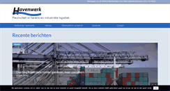 Desktop Screenshot of havenwerk.nl